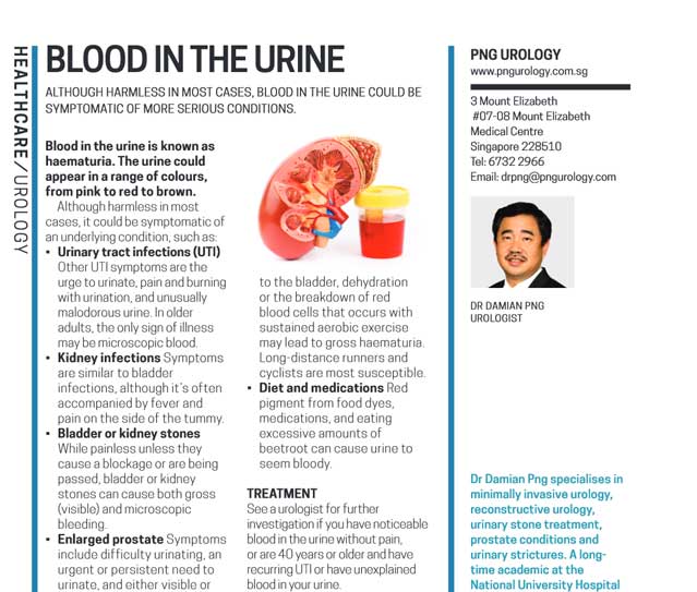 Blood in Urine Article